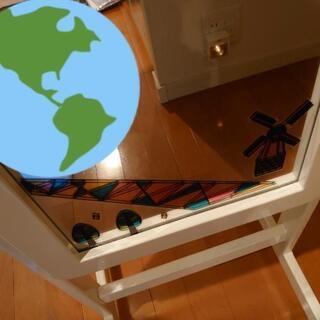 引渡決定済【2/24 昼】鏡 スタンドミラー【中古】の画像