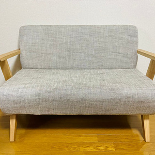 【美品】2人掛けソファ　モティ　Moti グレー