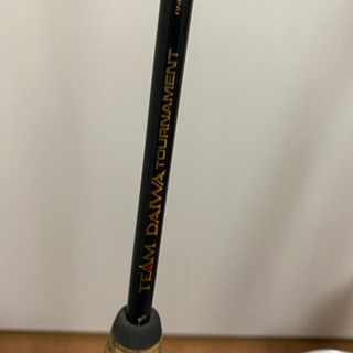 取り引きキャンセルになりましたので、再出品します。スピニングバスロッド２本　チニングロッド１本　合計３本　リールセットの画像