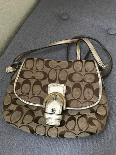 【さらに値下げしました】COACHショルダーバック