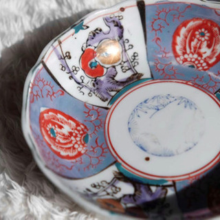 珍しい色合い◇伊万里　膾皿　なます皿　アンティーク　骨董品　古美術　蚤の市の画像