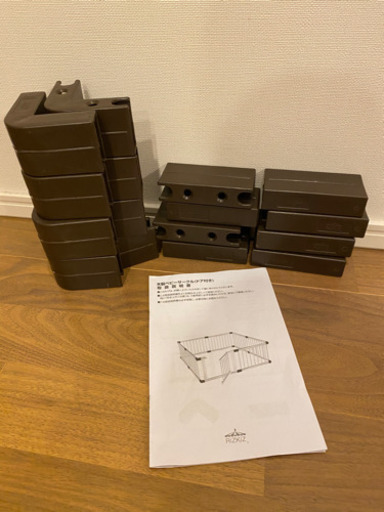 現在お取引中です。　新品未使用　ベビーサークル　木製