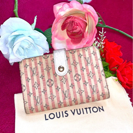 正規品 LOUIS VUITTON 春夏限定 コレクション がま口財布 一点物