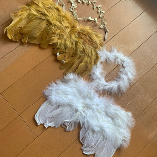写真撮影アイテム　天使の羽　2枚セット！差し上げます！