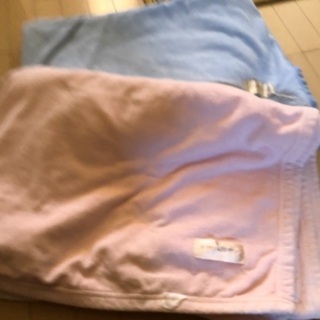 綿100%毛布　2枚組　