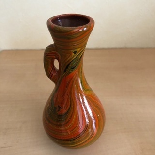 マーブル模様　一輪挿し