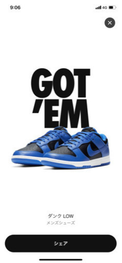 【29cm】NIKE DUNK LOW HYPER COBALT