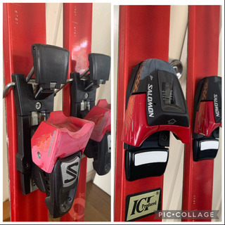 サロモンスキー板　162㎝　中古の画像