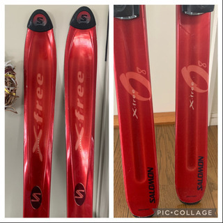 サロモンスキー板　162㎝　中古の画像