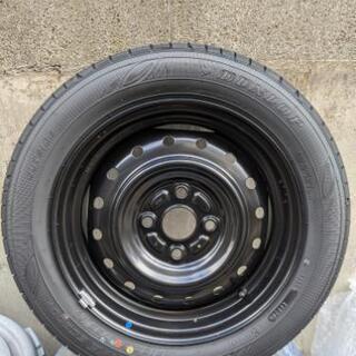 軽四 14インチ　タイヤ付鉄ホイール　新車外し 155/65R14　スペーシア用
