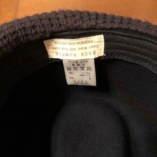 中折れハットの画像