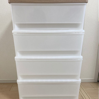 【決まりました】ニトリ　プラスチックチェストの画像