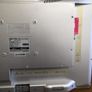 ジャンク品 テレビ 22インチの画像