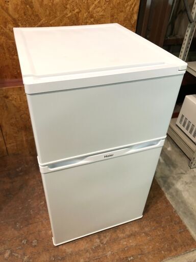 【動作保証60日付】Haier 2015年 JR-N91J 91L 2ドア 冷凍冷蔵庫【管理KRR266】