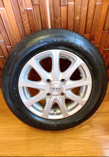 【価格交渉可】ノーマルタイヤ★アルミホイール4本set 155／65 R13