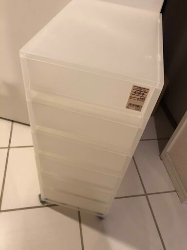 無印良品キャスターケース引き出し浅型