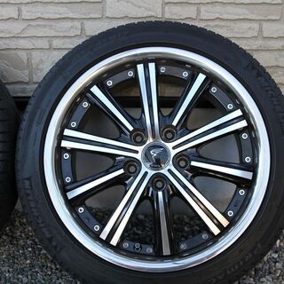 お買得！夏用タイヤ＆アルミホイール４本セット215/45/R17（タイヤ：ミシュラン・ホイール：Stich)