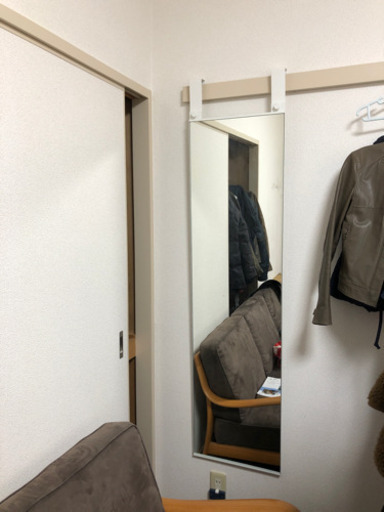 IKEA ドアや鴨居にかけれる　鏡