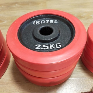 ダンベルセット (5kg * 4, 2.5kg *4, 1.25kg * 4)の画像