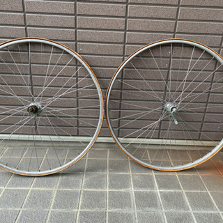 チューブラー用ホイール前後、700×幅17mm