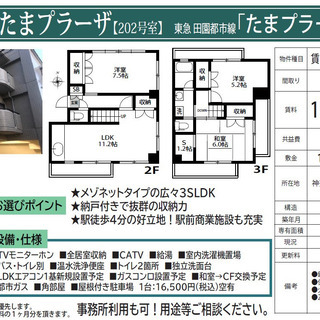 【事務所利用可】【メゾネット】【パールモアたまプラーザ】の画像