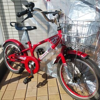 自転車　幼児～小学校低学年向け　16インチ（適正身長100～12...