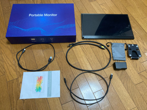 EVICIV 15.6インチ/モバイルモニター/USB Type-C/標準HDMI/mini DP/スタンド付 EVC-1501