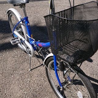 「決まりました」22インチ3段ギア付 折りたたみ自転車