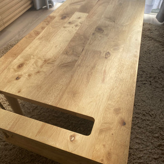 【120センチのローテーブル】無料でお譲りします！の画像