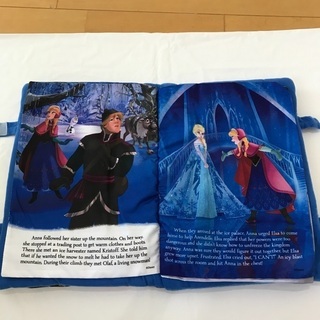 アナと雪の女王　布絵本の画像