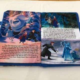 アナと雪の女王　布絵本の画像