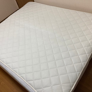 【無印良品マットレスベッド2セット引取のみでお願いします】マット...