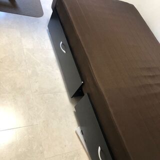 【無料】ベッド　ニトリ　シングル脚付きマットレスの画像