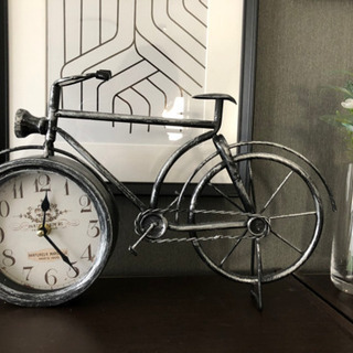 レトロな置き時計　※秒針ズレあり