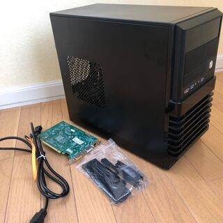 [売約済み]PC MicroATXケース、400W電源