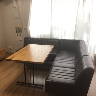 【値下げ】【中古品】ダイニングテーブル 