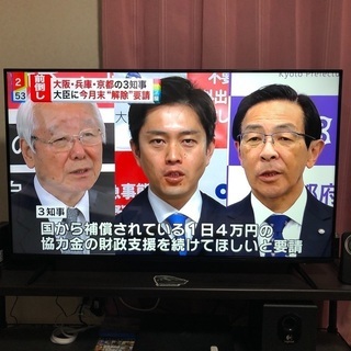 ASTEX 4Kテレビ　43インチ