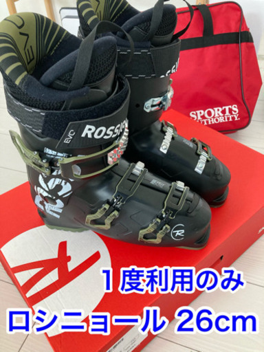 スキーブーツ　ロシニョール　evo 70 26cm rossignol 1回利用
