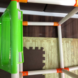 【お値下げ！】配送あり！室内ジャングルジム　滑り台　ブランコの画像