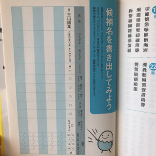 赤ちゃんの名前の画像