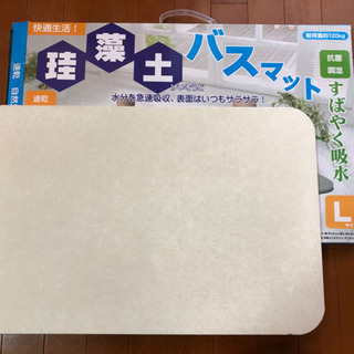 珪藻土マット ケース付き 抗菌 防カビ 消臭