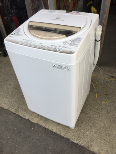TOSHIBA パワフル浸透洗浄 洗濯機 6kg 2015年製 AW-6G2 使用感有りの為お安く！