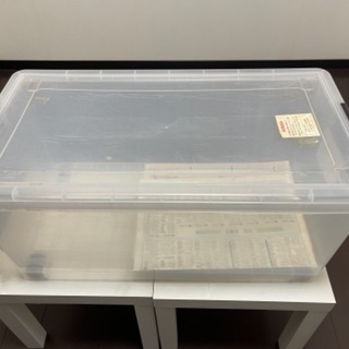 クリアーボックスキャスター付き