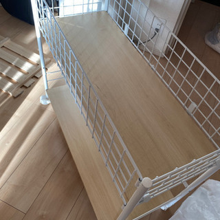 ニトリ購入　押入れ収納　キャスター付の画像