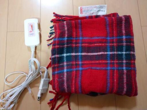 【美品】電気ホットストール、電気毛布