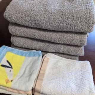 【引取先決定】使い古し　バスタオル　フェイスタオル