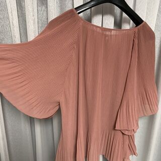 ☆★ 送料無料 美品　着用1回　FREE'S SHOP フリーズショップ ブラウス ピンク系 Mサイズ ☆★の画像