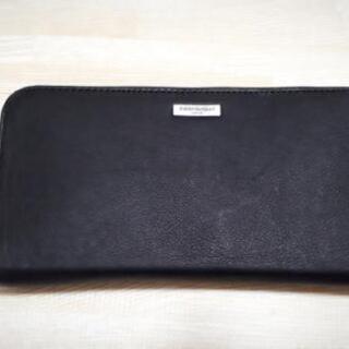 長財布 ユキコキミジマ メンズ 牛革 カーフレザー ブラック