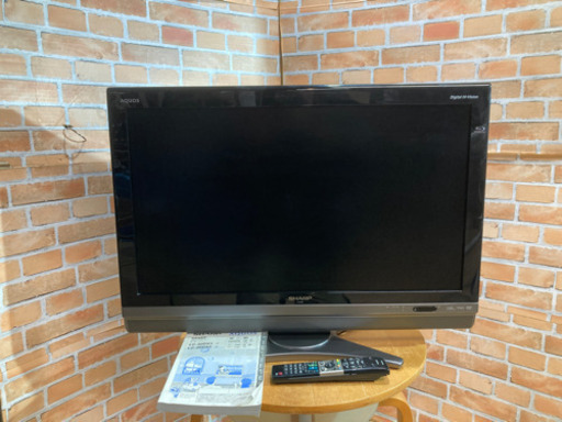 SHARP AQUOS ブルーレイ内蔵液晶テレビ　2010年製　LC−32DX2