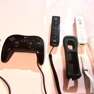 任天堂Wii本体+ソフト3つの画像